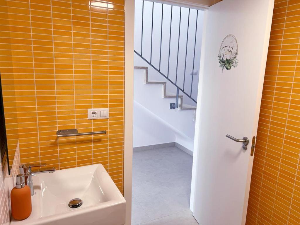 Apartamento Paz Con Terraza Y Vistas Al Mar Oliva Exterior foto
