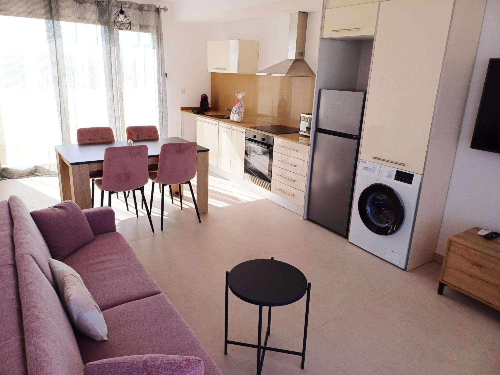 Apartamento Paz Con Terraza Y Vistas Al Mar Oliva Exterior foto
